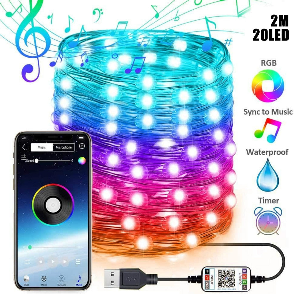 Dasavii® Christmas Tree String LED Lights