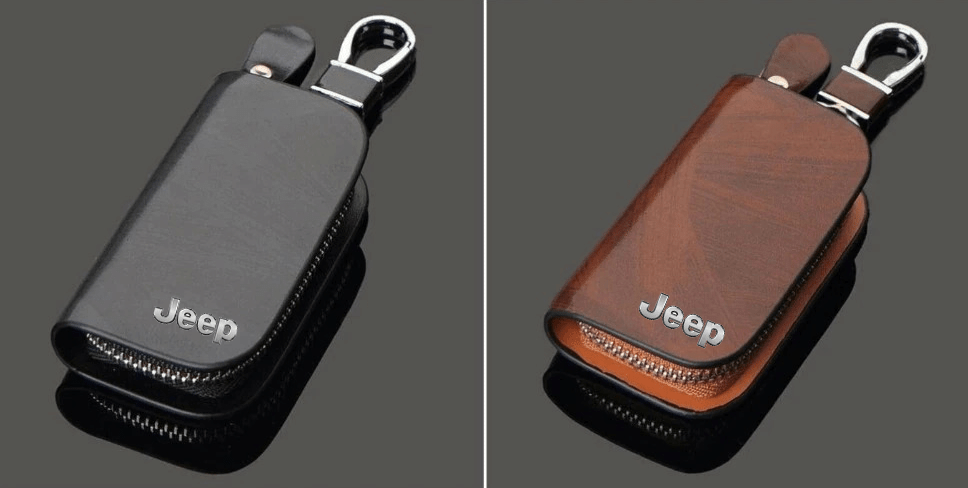 Car Leather Key Case Holder Car Accessories keychain cover for car remote