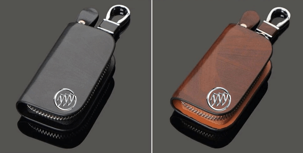 Car Leather Key Case Holder Car Accessories keychain cover for car remote
