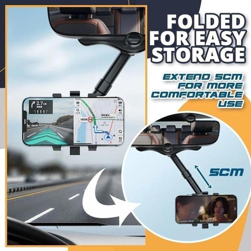 Swivel View - Rotating and Retractable Mobile Phone Holder