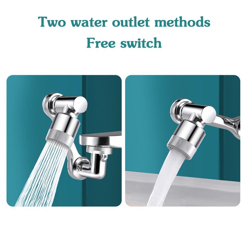 Universal Faucet Aerator - Wide 1080° Motion