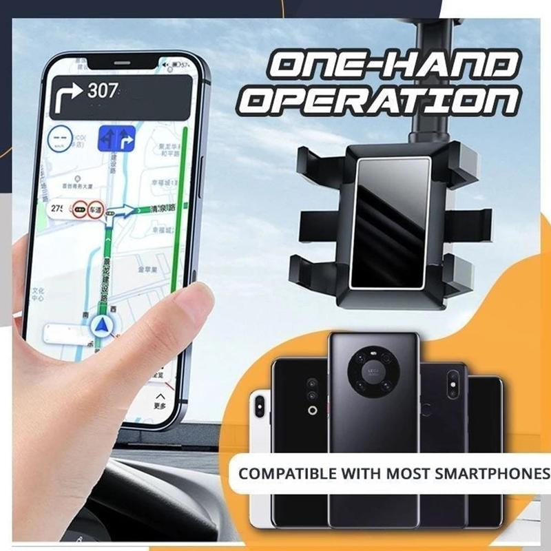 Swivel View - Rotating and Retractable Mobile Phone Holder