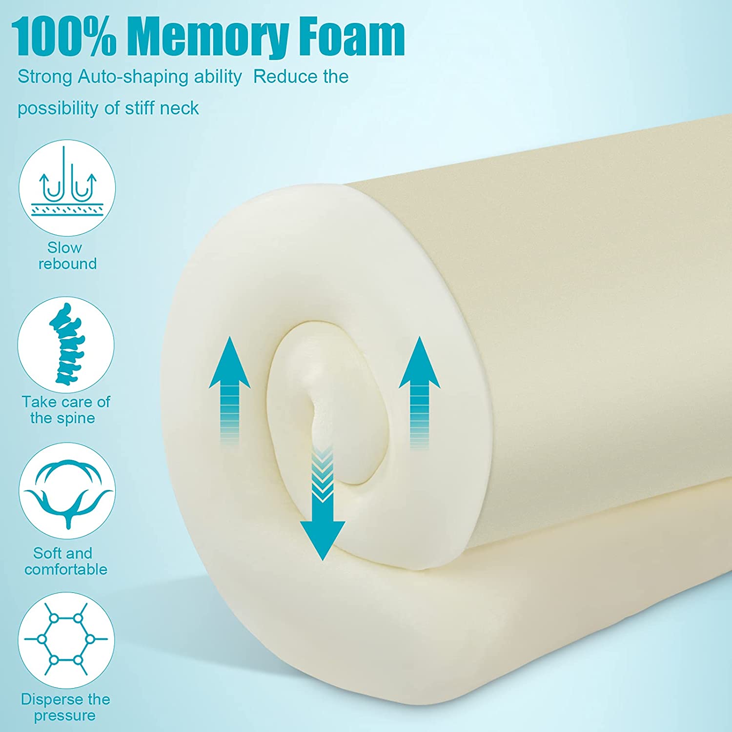 GoodLittleDeal™ Original Bamboo Cervical Pillow