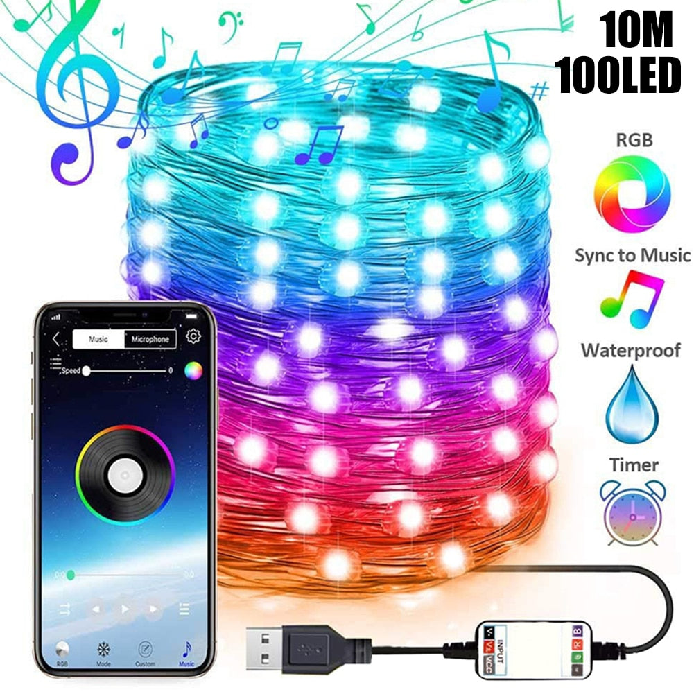 Dasavii® Christmas Tree String LED Lights
