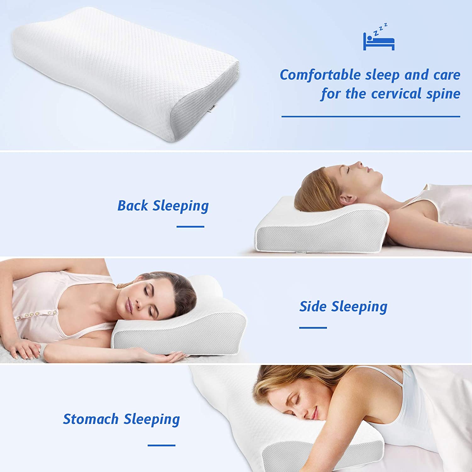 Orthopedic Memory Foam Pillow