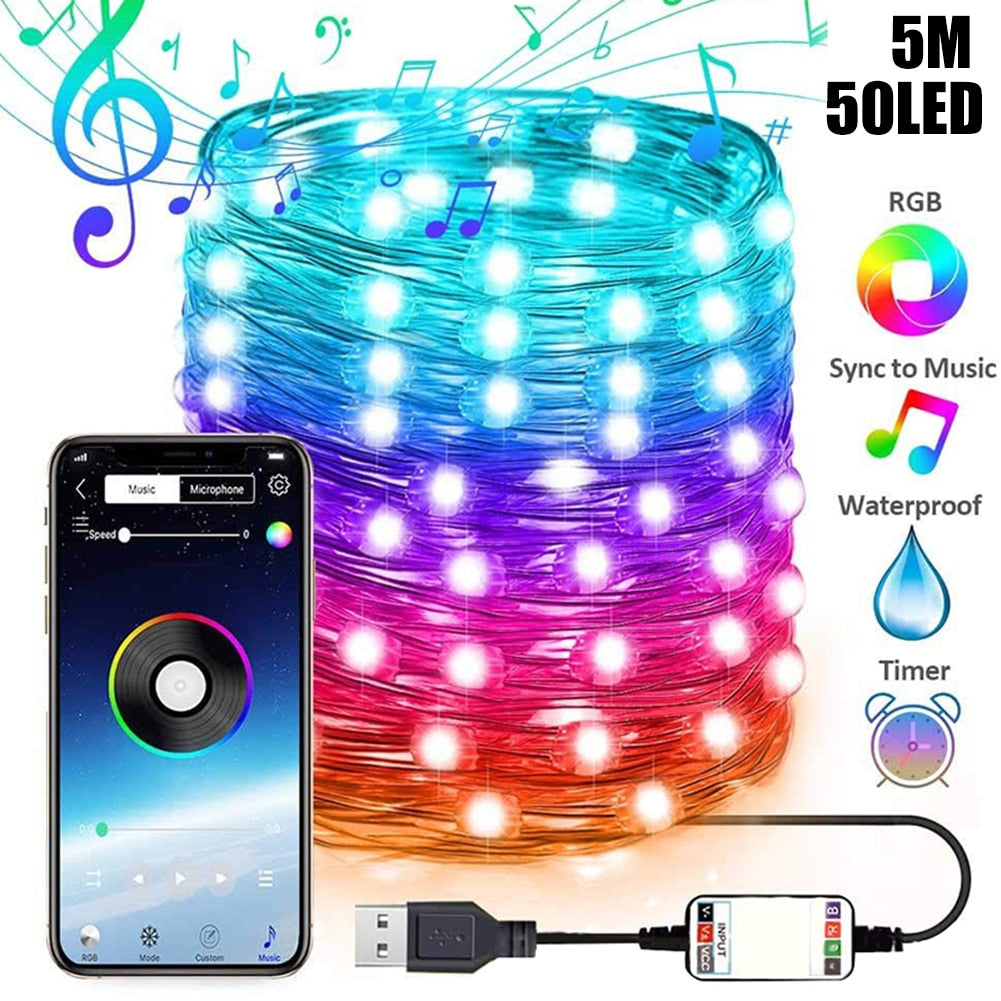 Dasavii® Christmas Tree String LED Lights