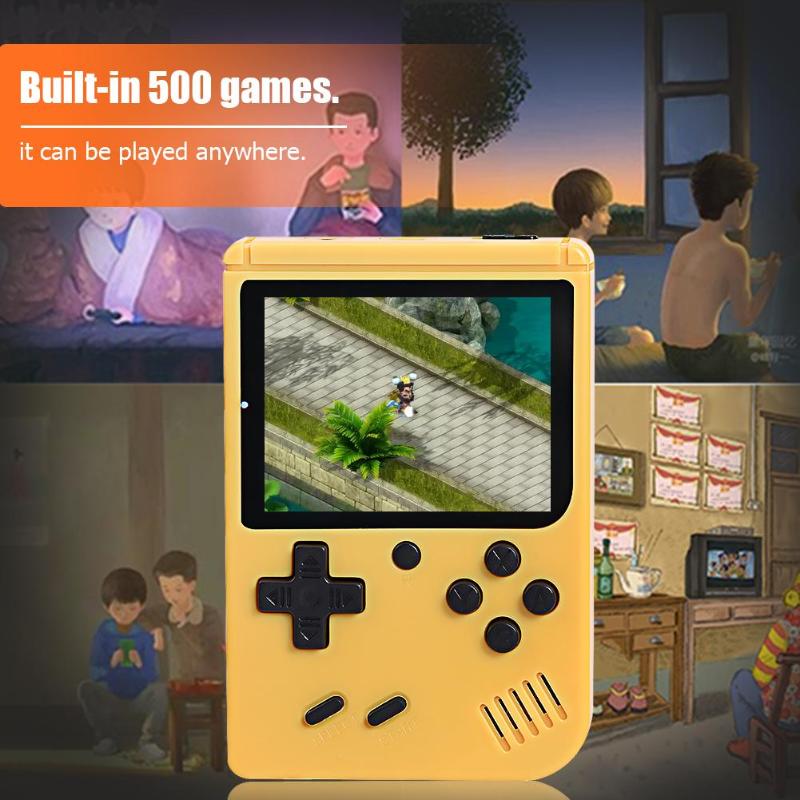 Built-in 500 Kinds of Games Portable Retro Handheld Game Console