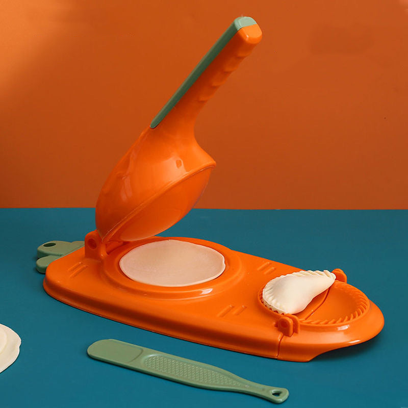 Dumpling Skin Artifact DIY Dumpling Maker Manual Wrapper Making Plastic Mold Dough Pressing Tool Kitchen Baking Accessories