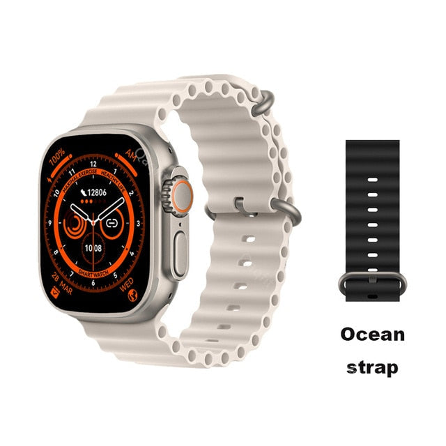 New Smart Watch Ultra 8 NFC GPS Track 49mm Men Women