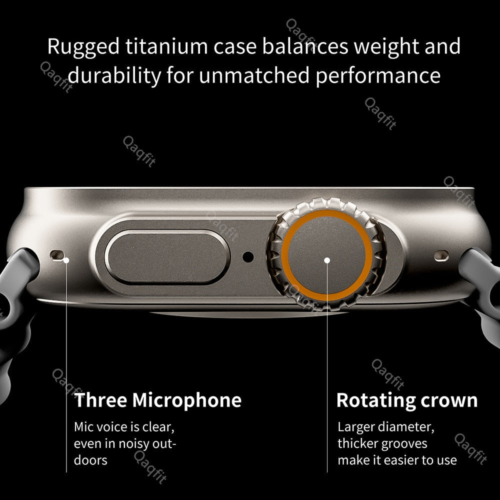New Smart Watch Ultra 8 NFC GPS Track 49mm Men Women
