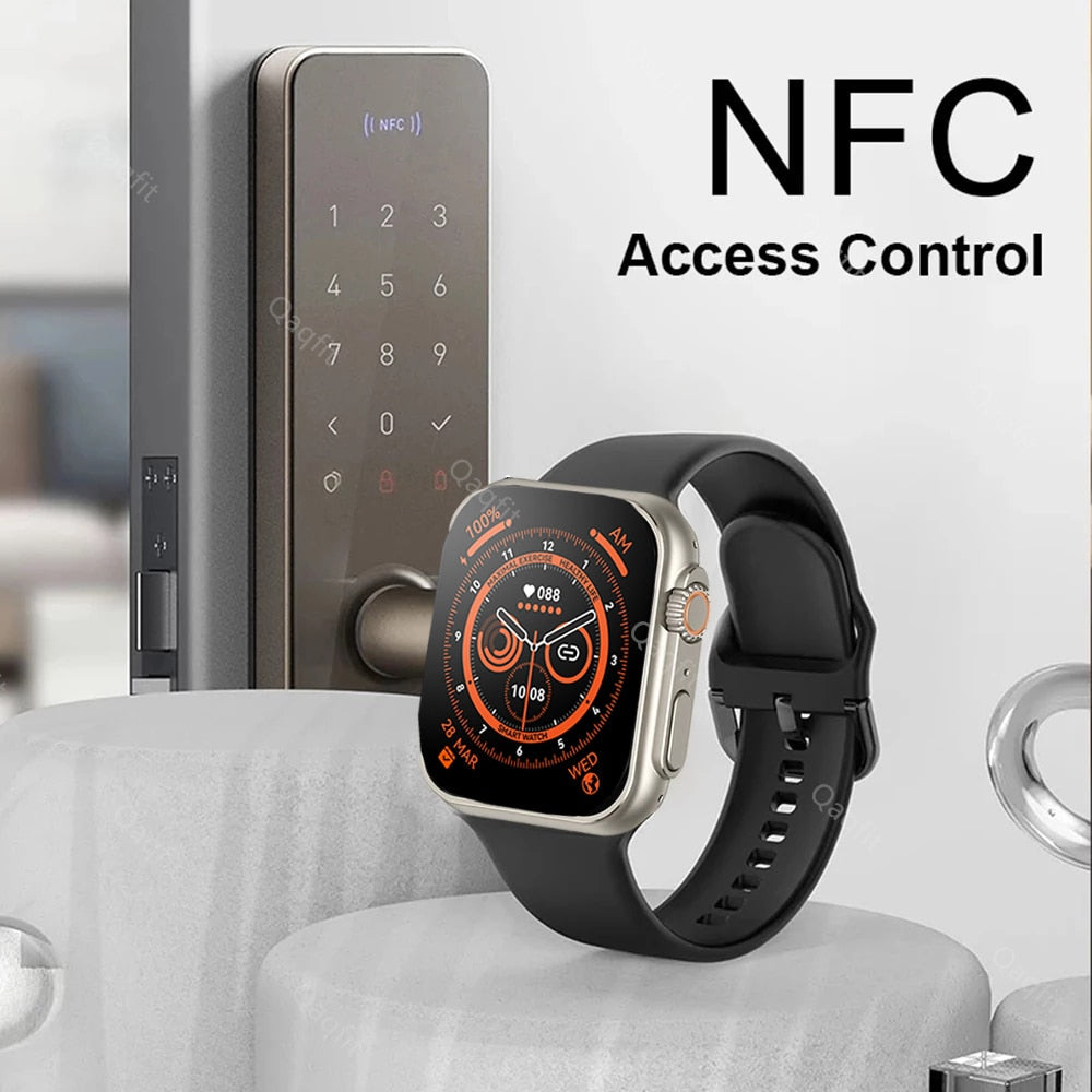 New Smart Watch Ultra 8 NFC GPS Track 49mm Men Women