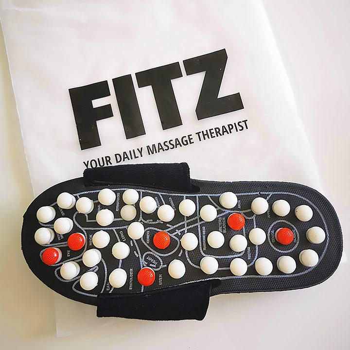 FITZ: Take control of your wellbeing | Foot Massage | Unisex Sizing | Black