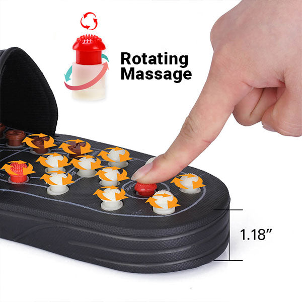 FITZ: Take control of your wellbeing | Foot Massage | Unisex Sizing | Black